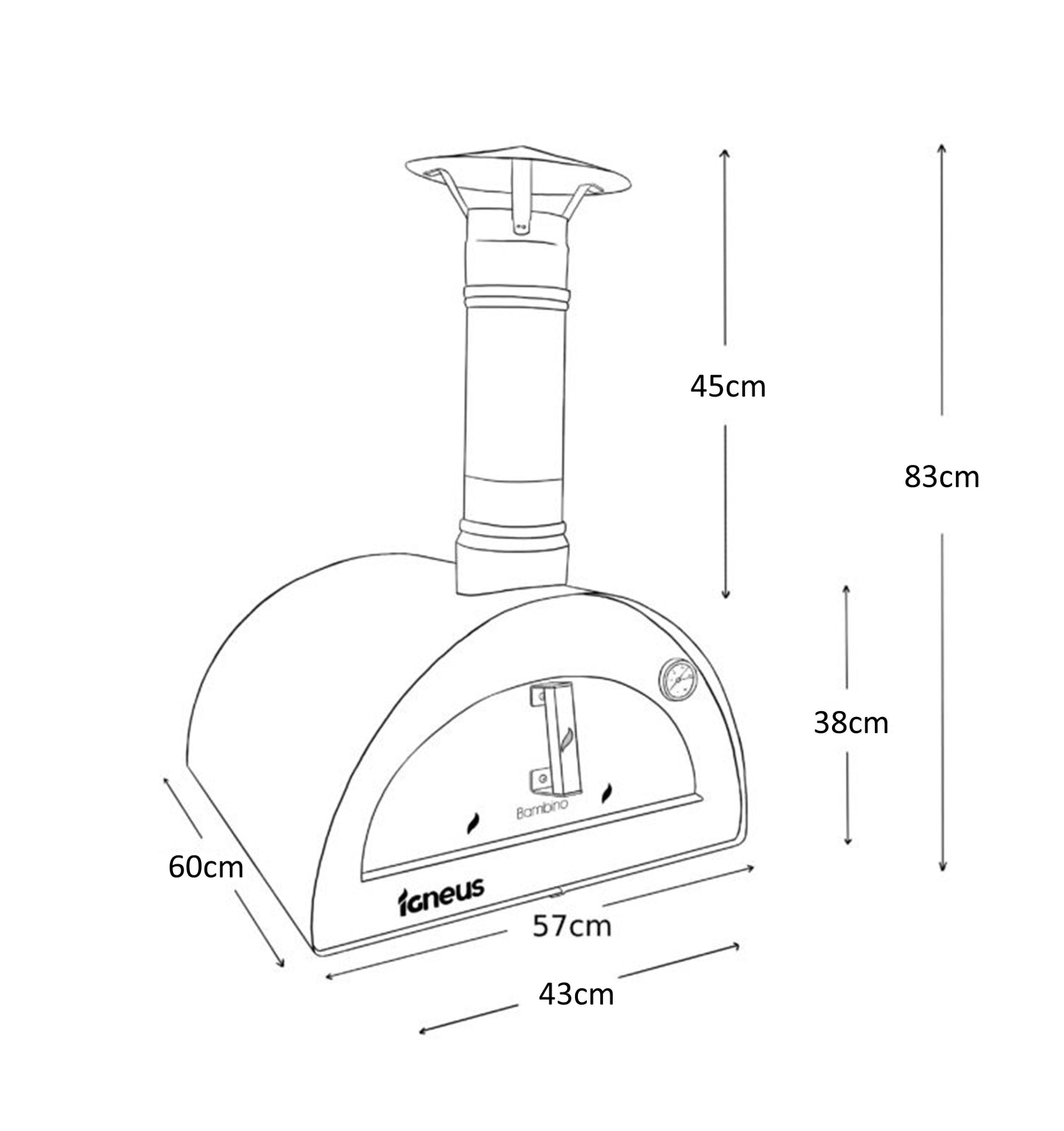 Igneus Bambino Pizza Oven