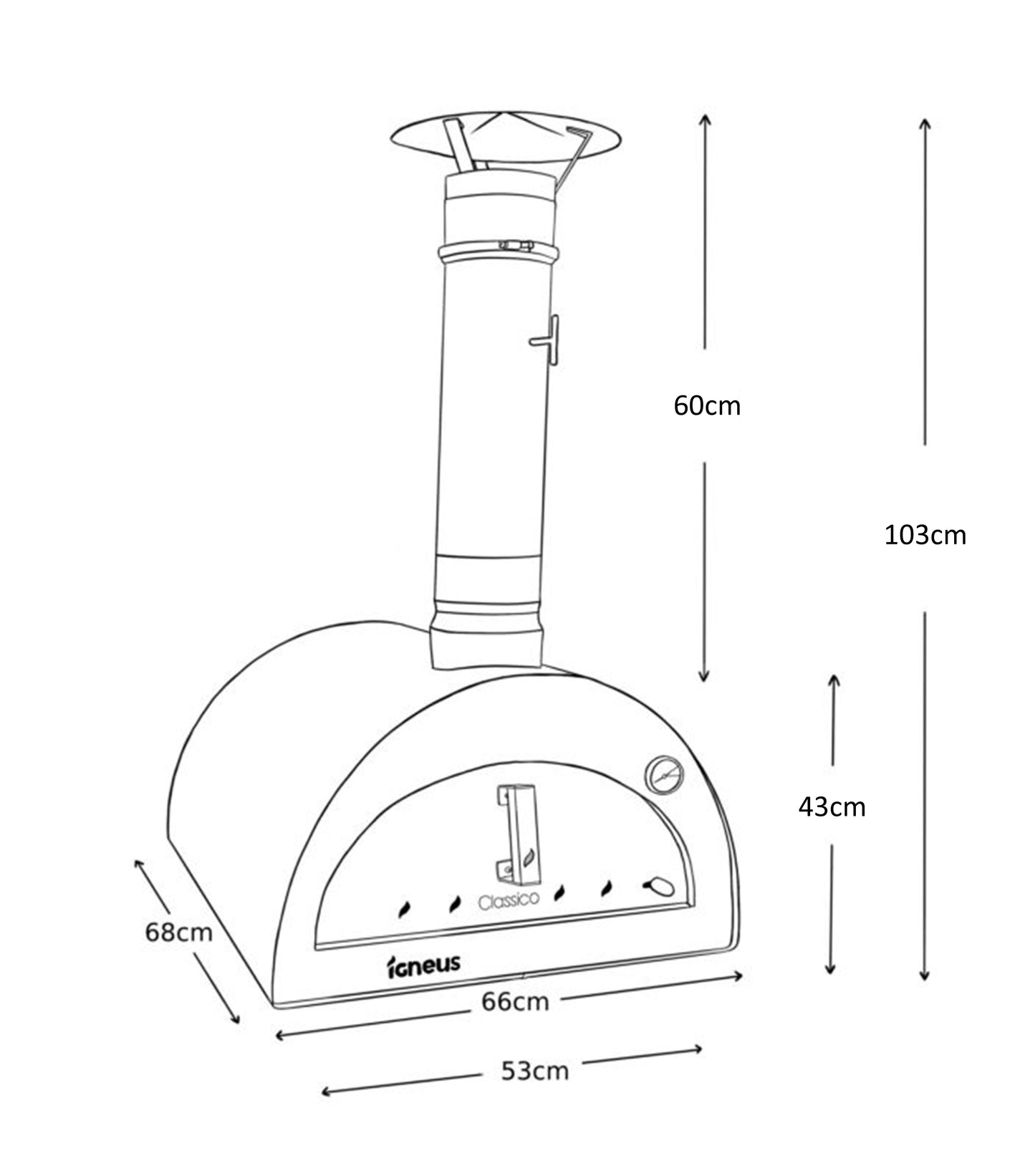 Igneus Classico Pizza Oven