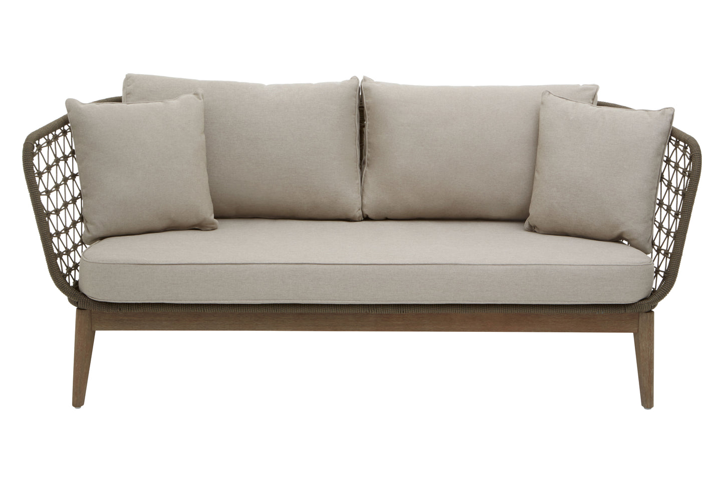 Oceanic Three Seat Grey Sofa