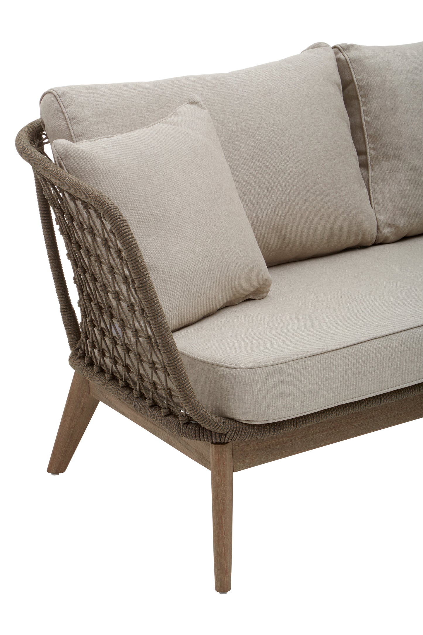 Oceanic Three Seat Grey Sofa