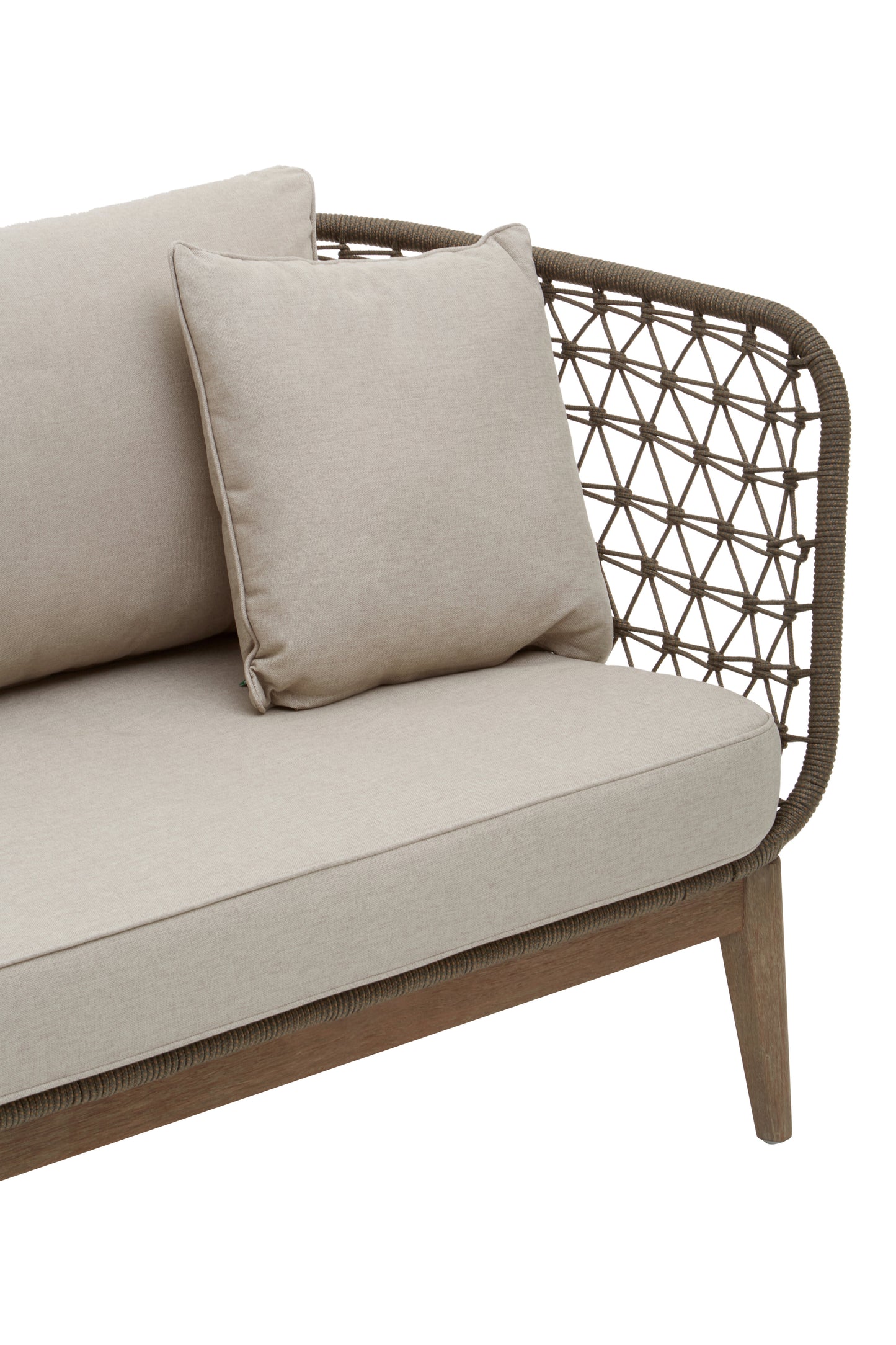 Oceanic Three Seat Grey Sofa