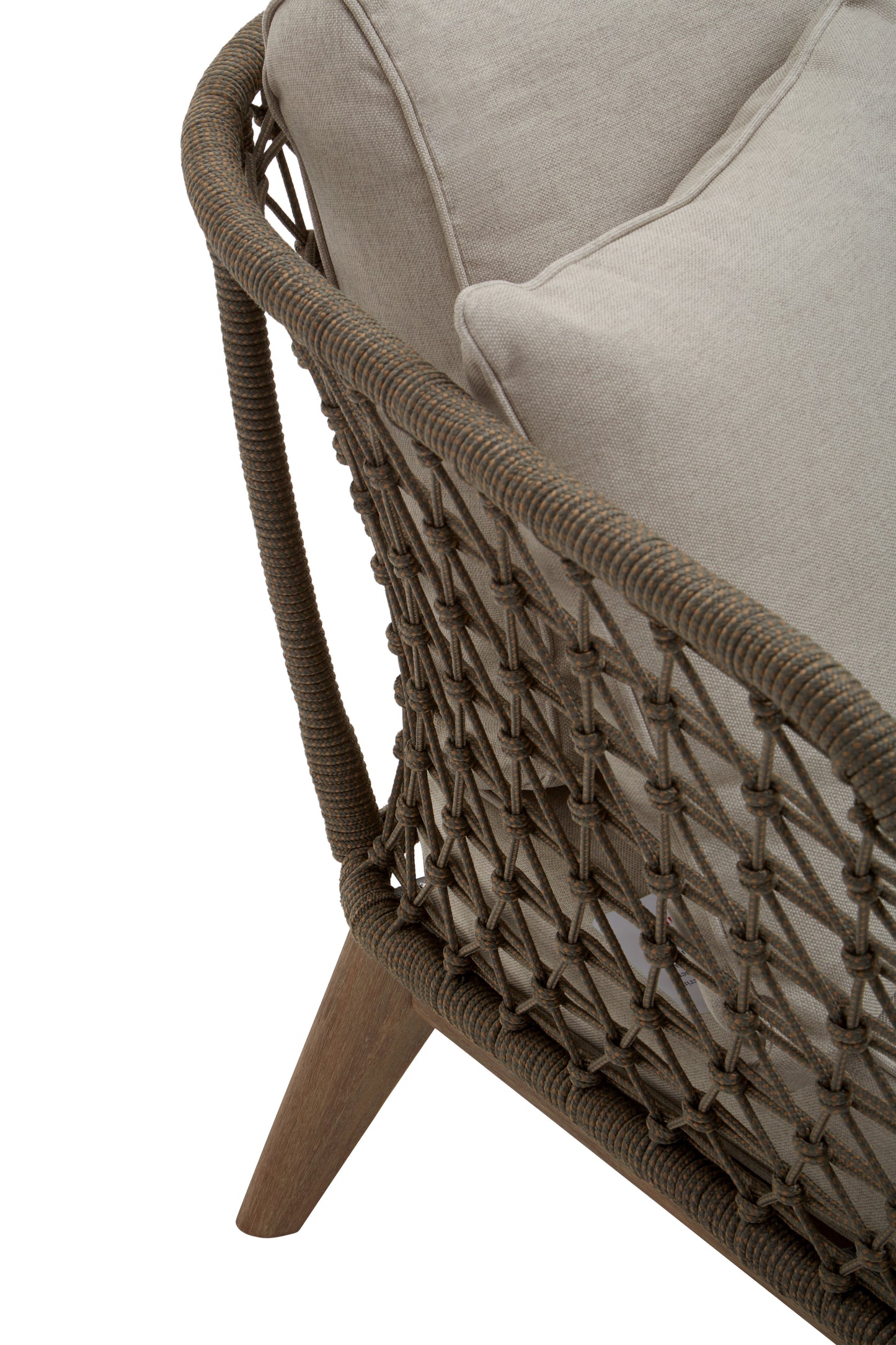 Oceanic Three Seat Grey Sofa