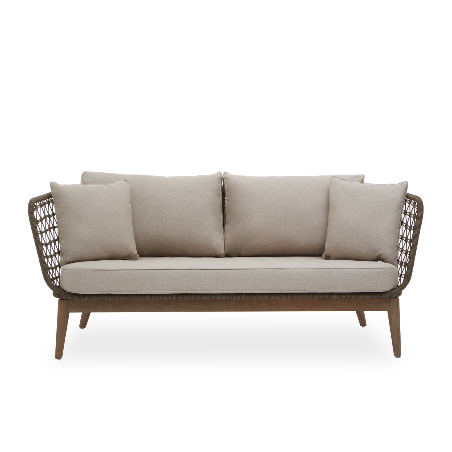 Oceanic Three Seat Grey Sofa