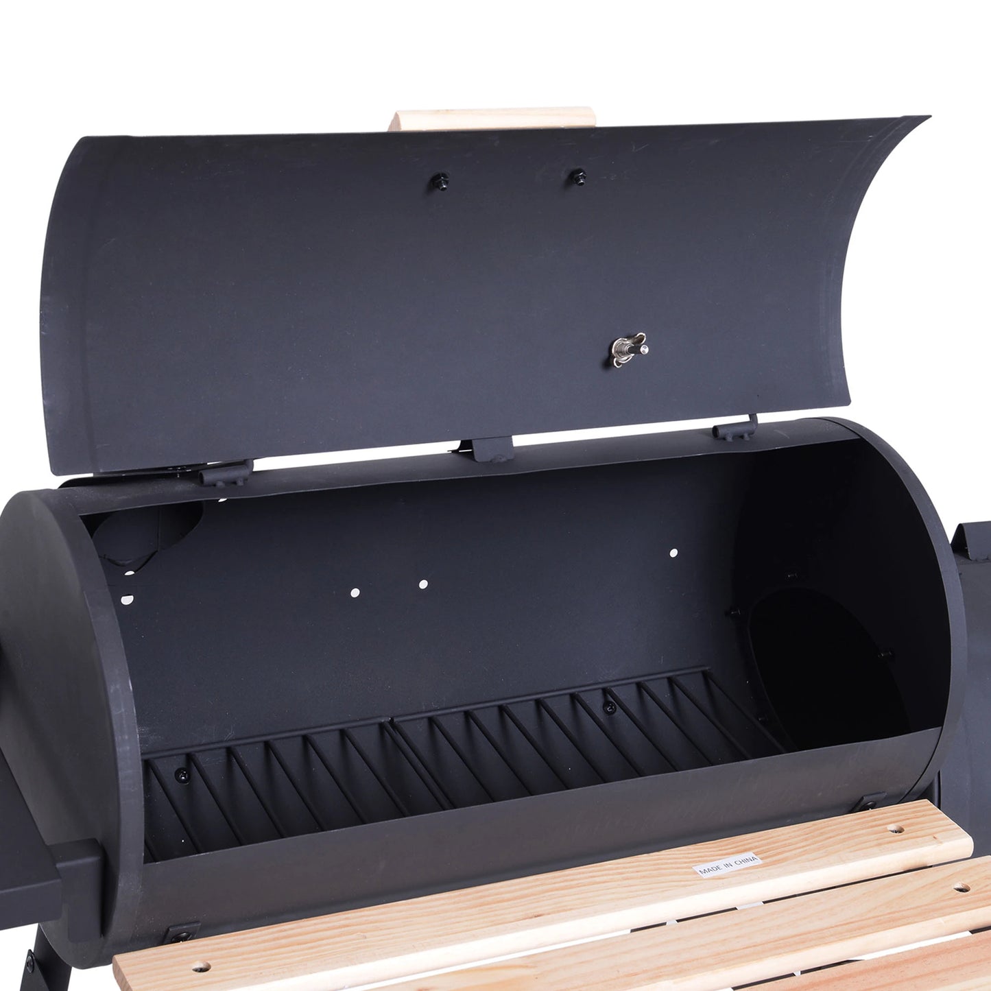 Outsunny Portable Charcoal BBQ Grill and Smoker