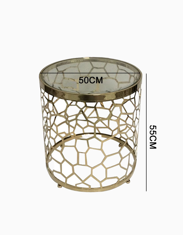 Nested Glass Side Table| DC Concept