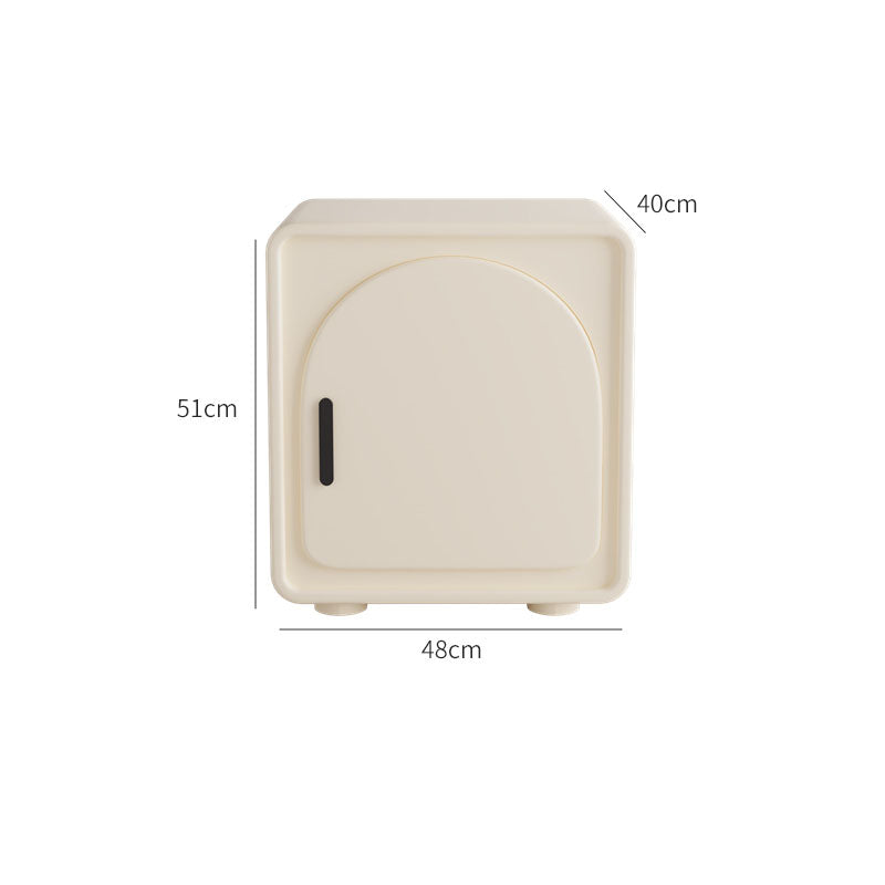 Sunset Serenade Bedside Table, White| DC Concept