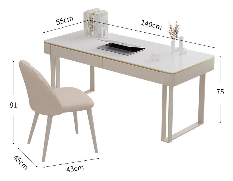 Max Office Desk - Sintered Stone| DC Concept