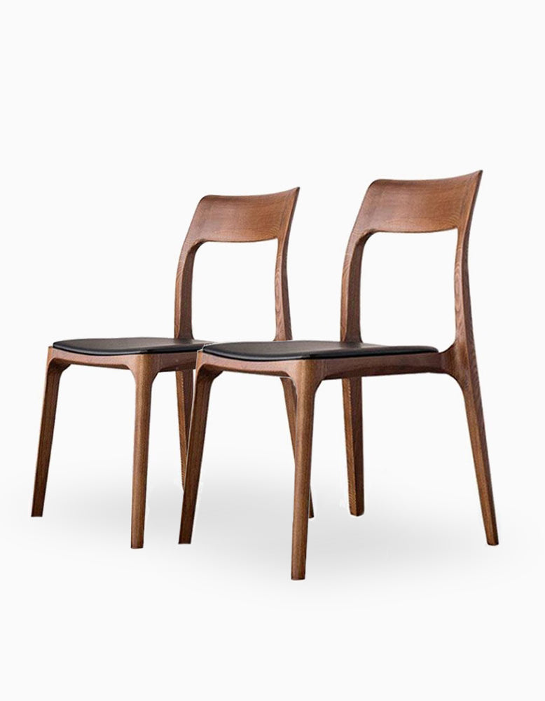 A Set Of Hans Wegner CH3 Dining Chairs, Dark Oak| DC Concept