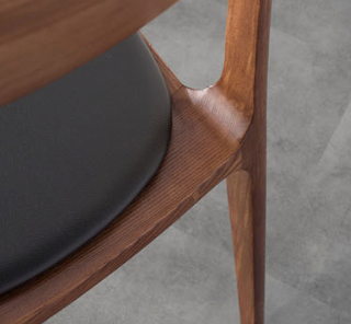 A Set Of Hans Wegner CH3 Dining Chairs, Dark Oak| DC Concept