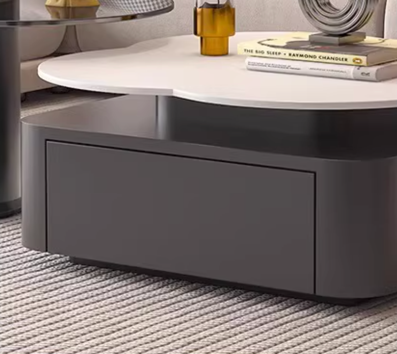 Aroma Flower Nesting Coffee Table, White Top| DC Concept