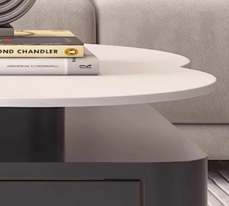 Aroma Flower Nesting Coffee Table, White Top| DC Concept