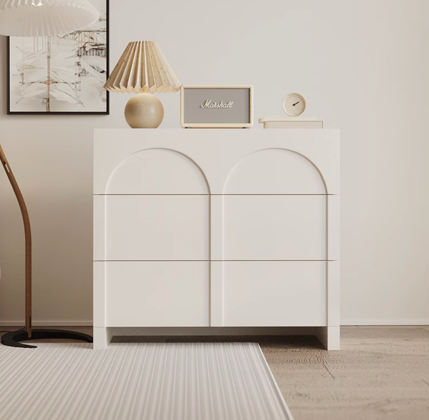 Urban Oasis Cabinet, White| DC Concept