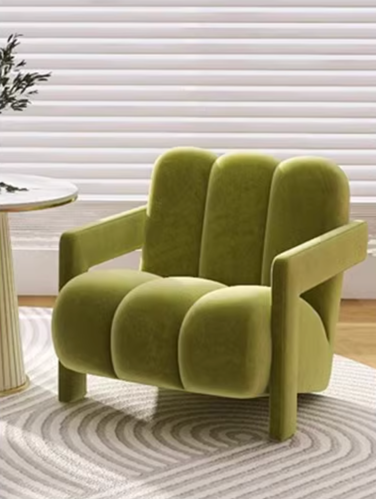 Zenith Armchair, Green| DC Concept
