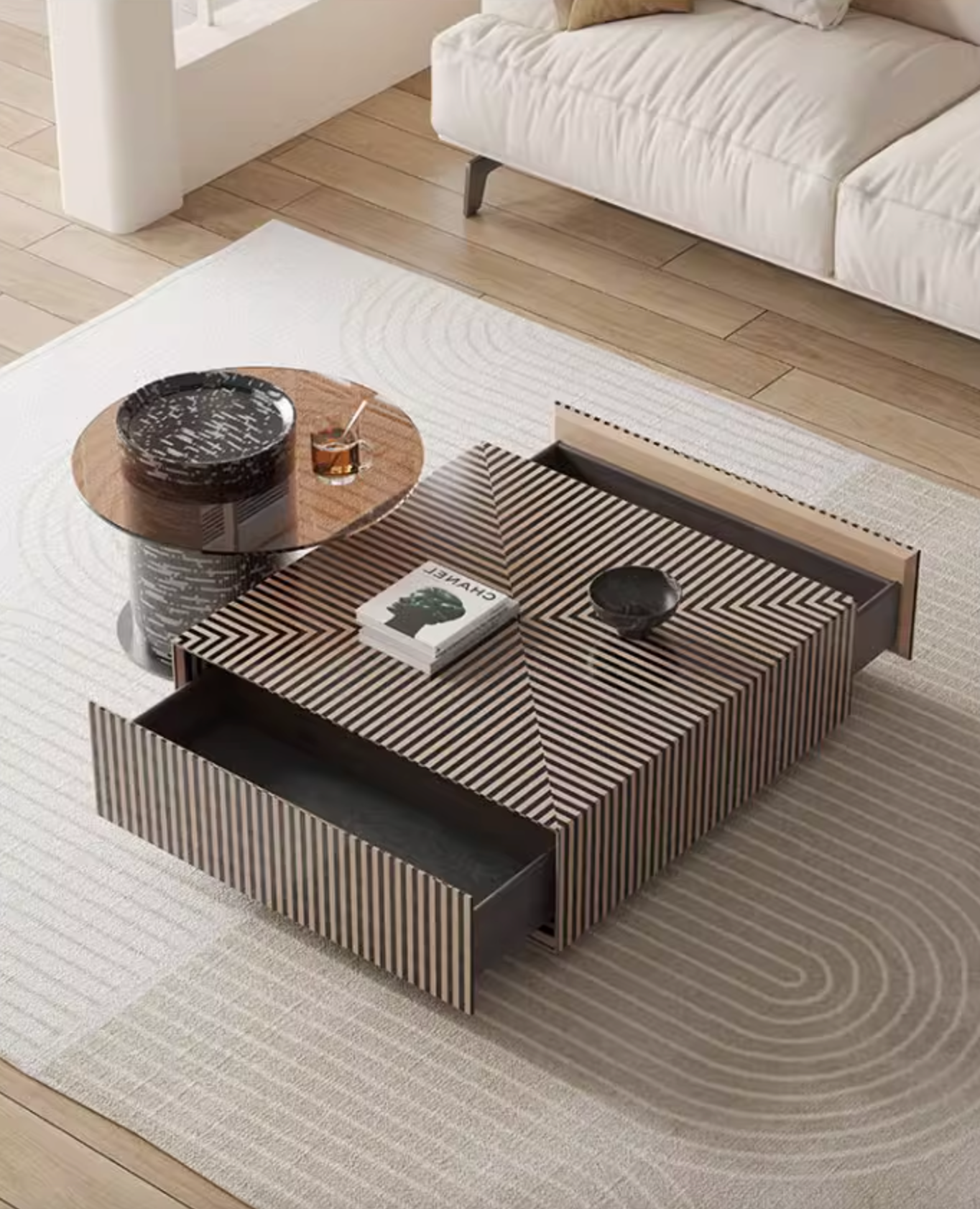 Evelyn Coffee Table Set| DC Concept