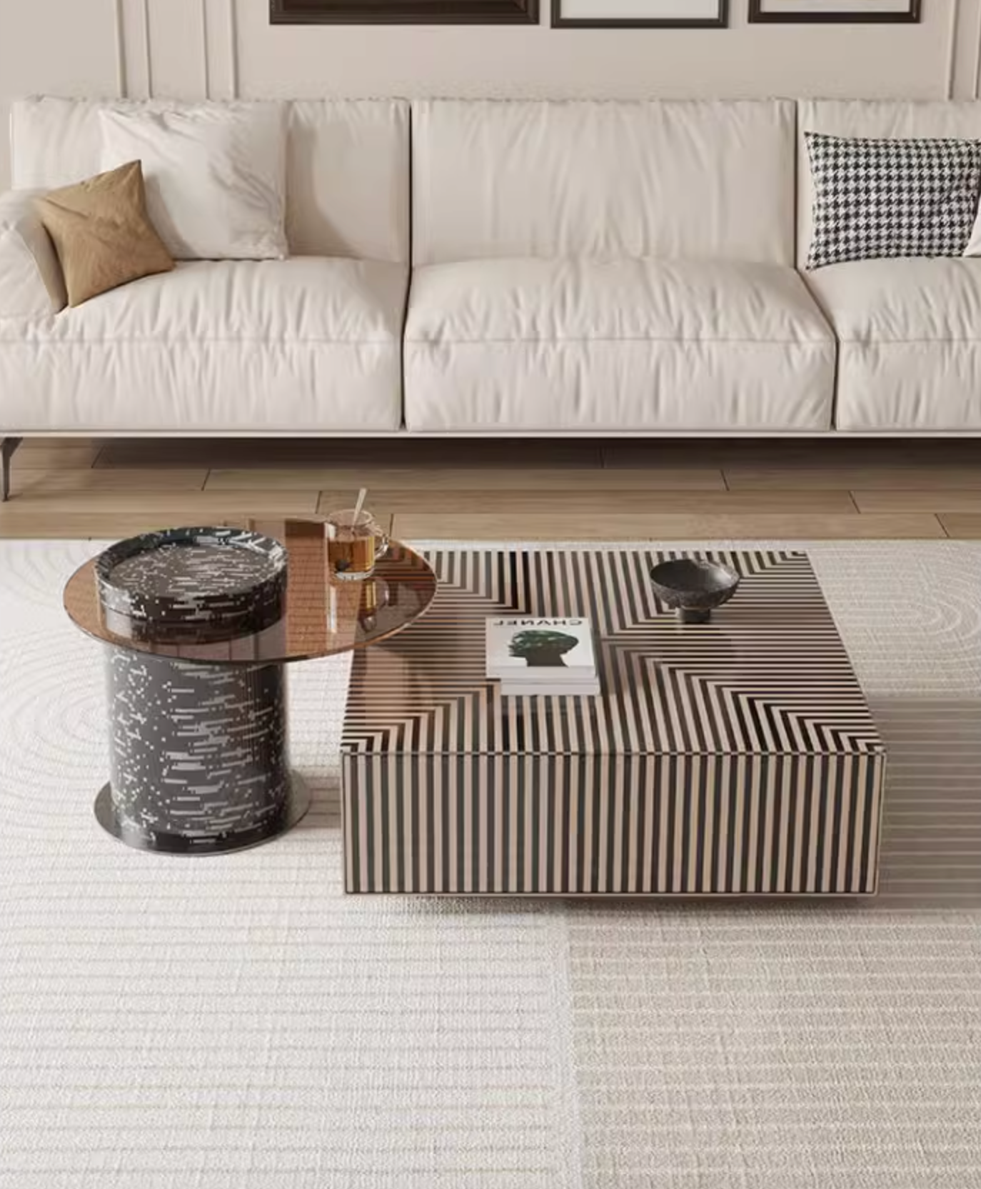Evelyn Coffee Table Set| DC Concept