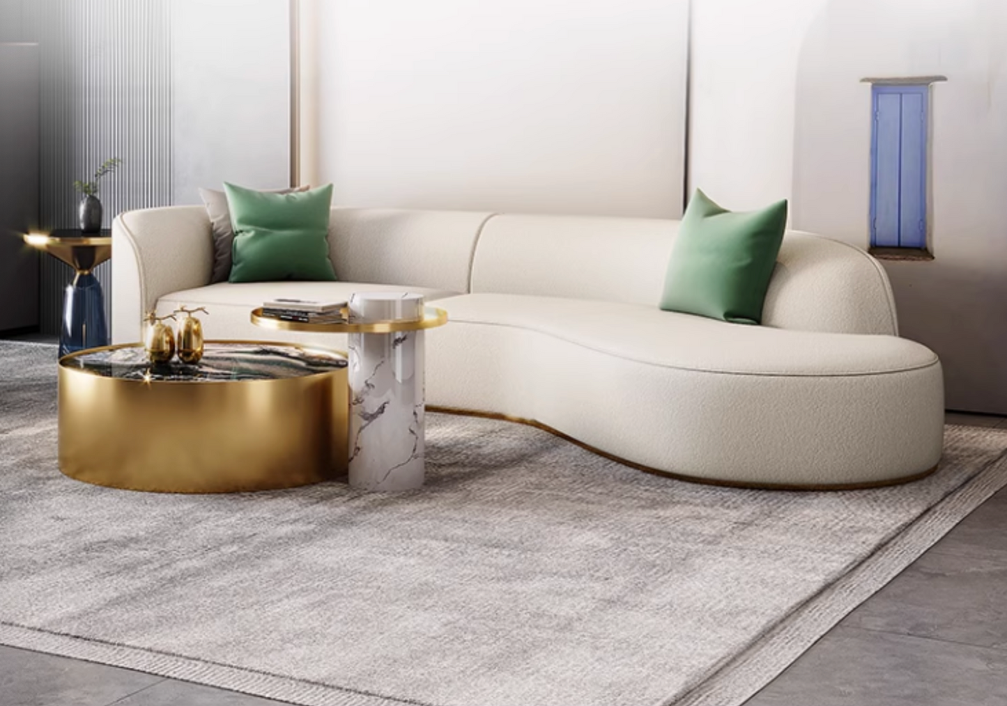 Mason Marble Coffee Table Set| DC Concept