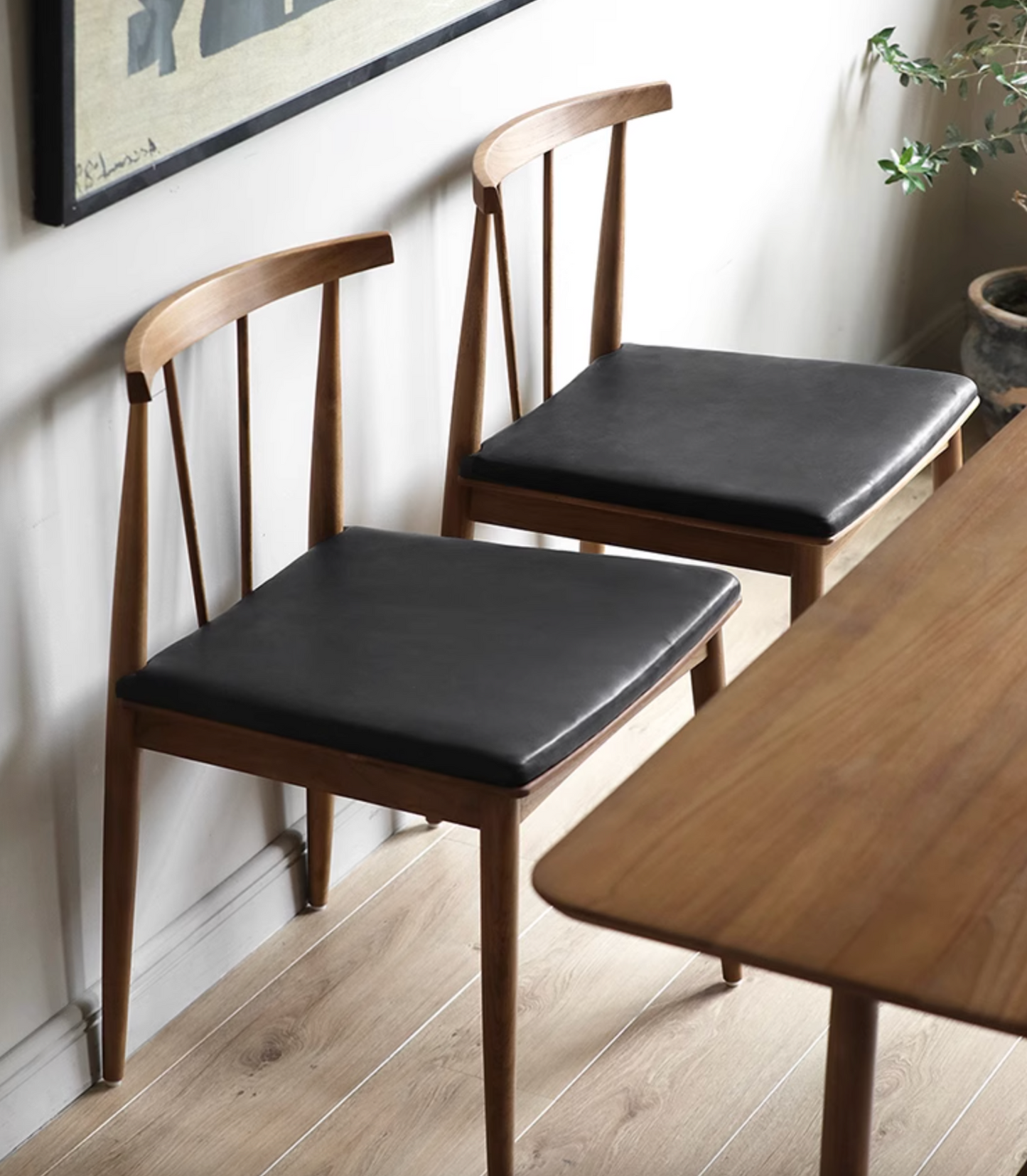 Wyatt Dining Chair, Balck| DC Concept