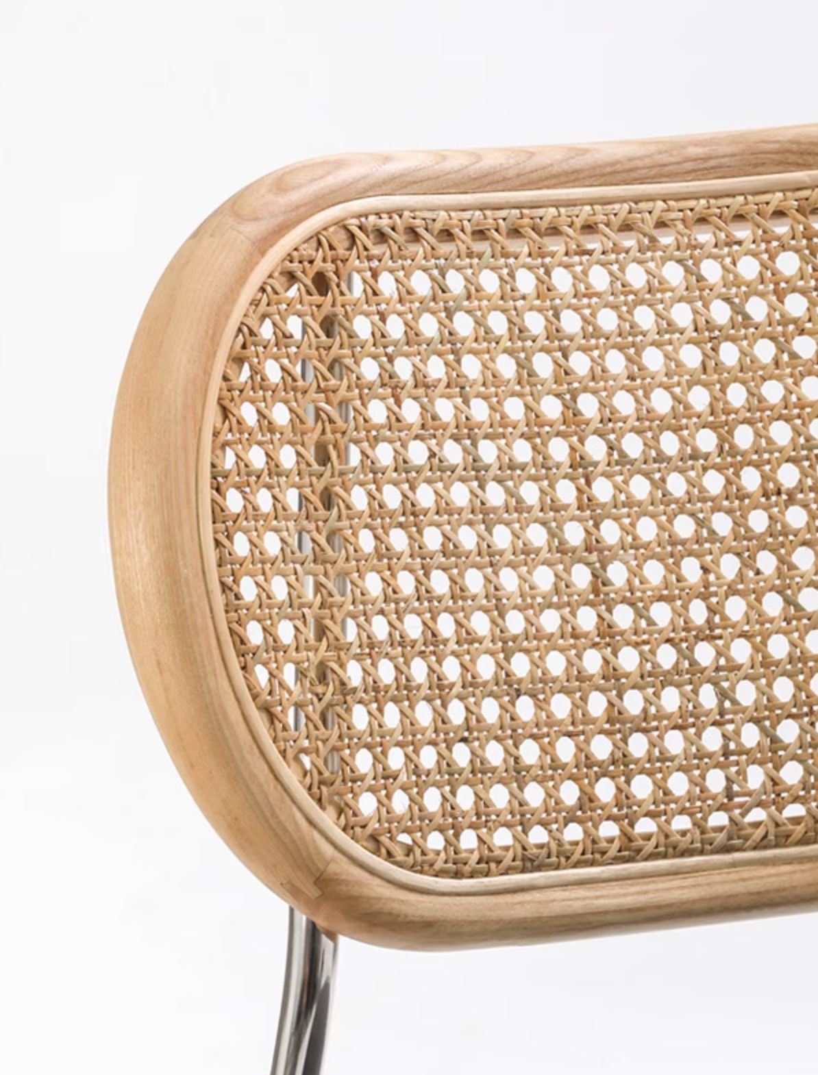 Luna Rattan Dining Chair, Oak| DC Concept