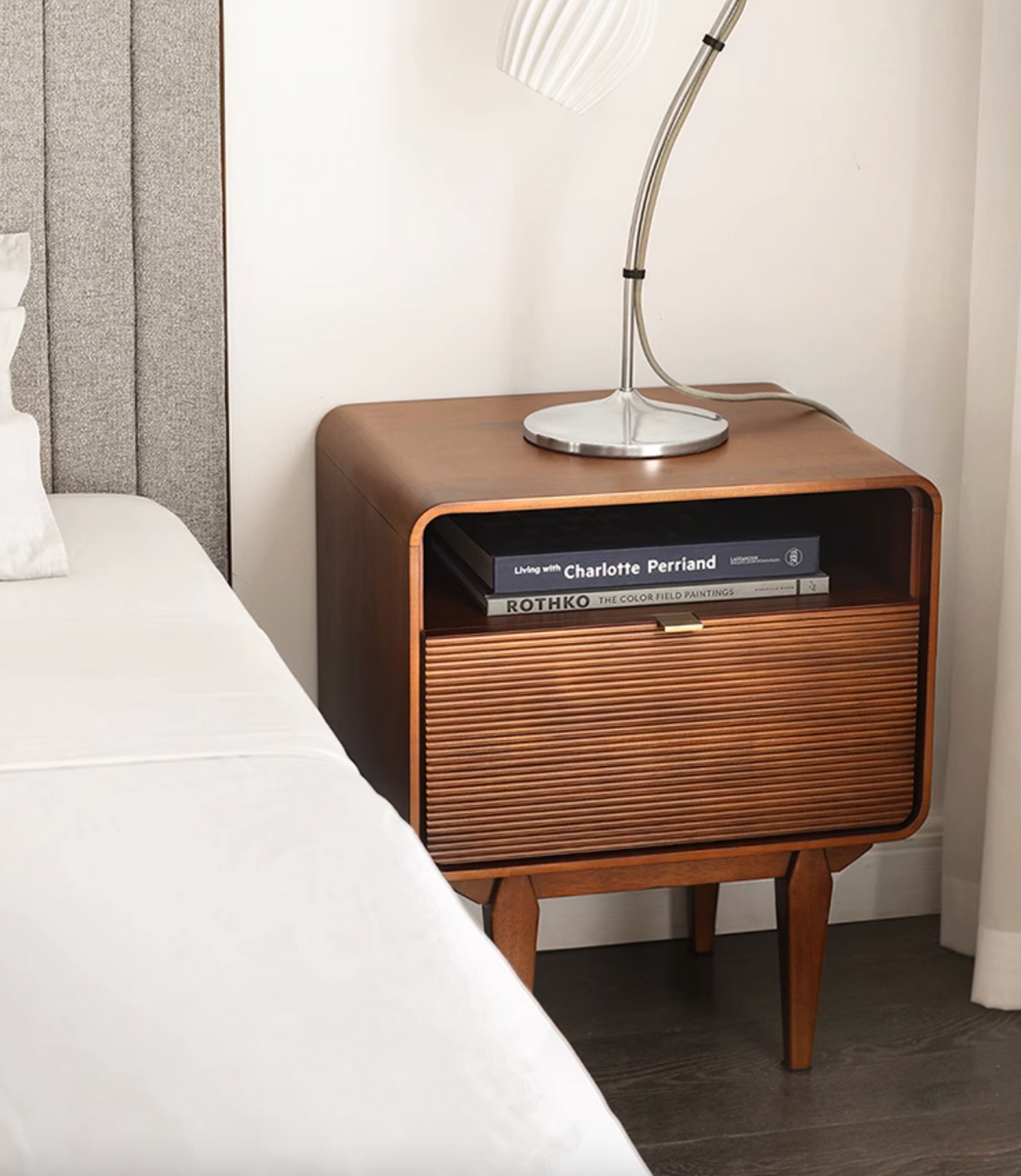 Andre Bedside Table, Wood| DC Concept