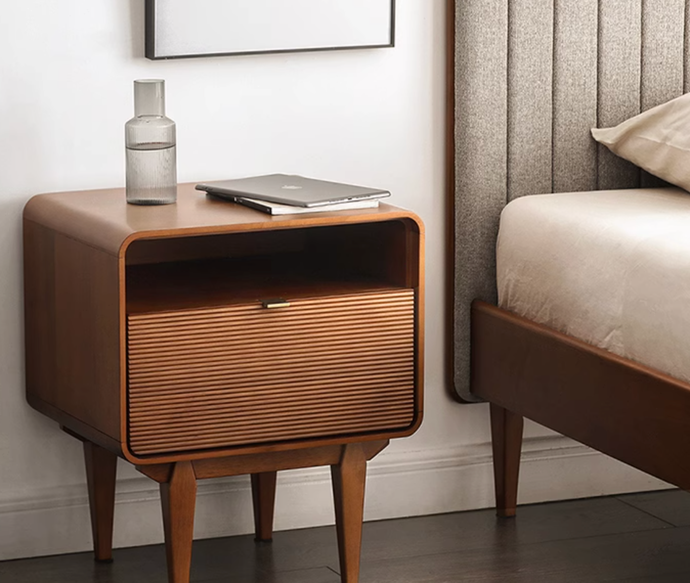 Andre Bedside Table, Wood| DC Concept