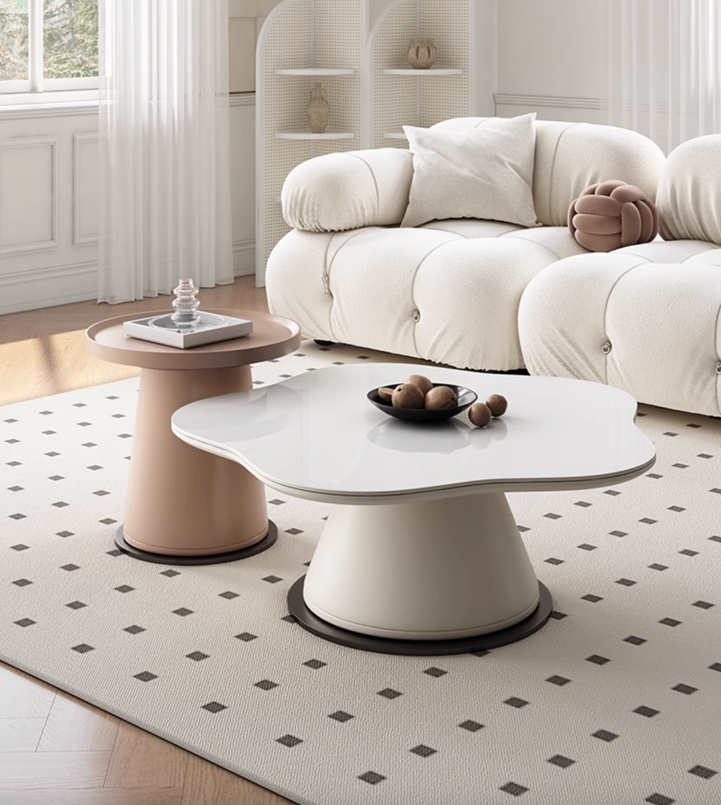 Lynn Blossoms Coffee Table Set| DC Concept