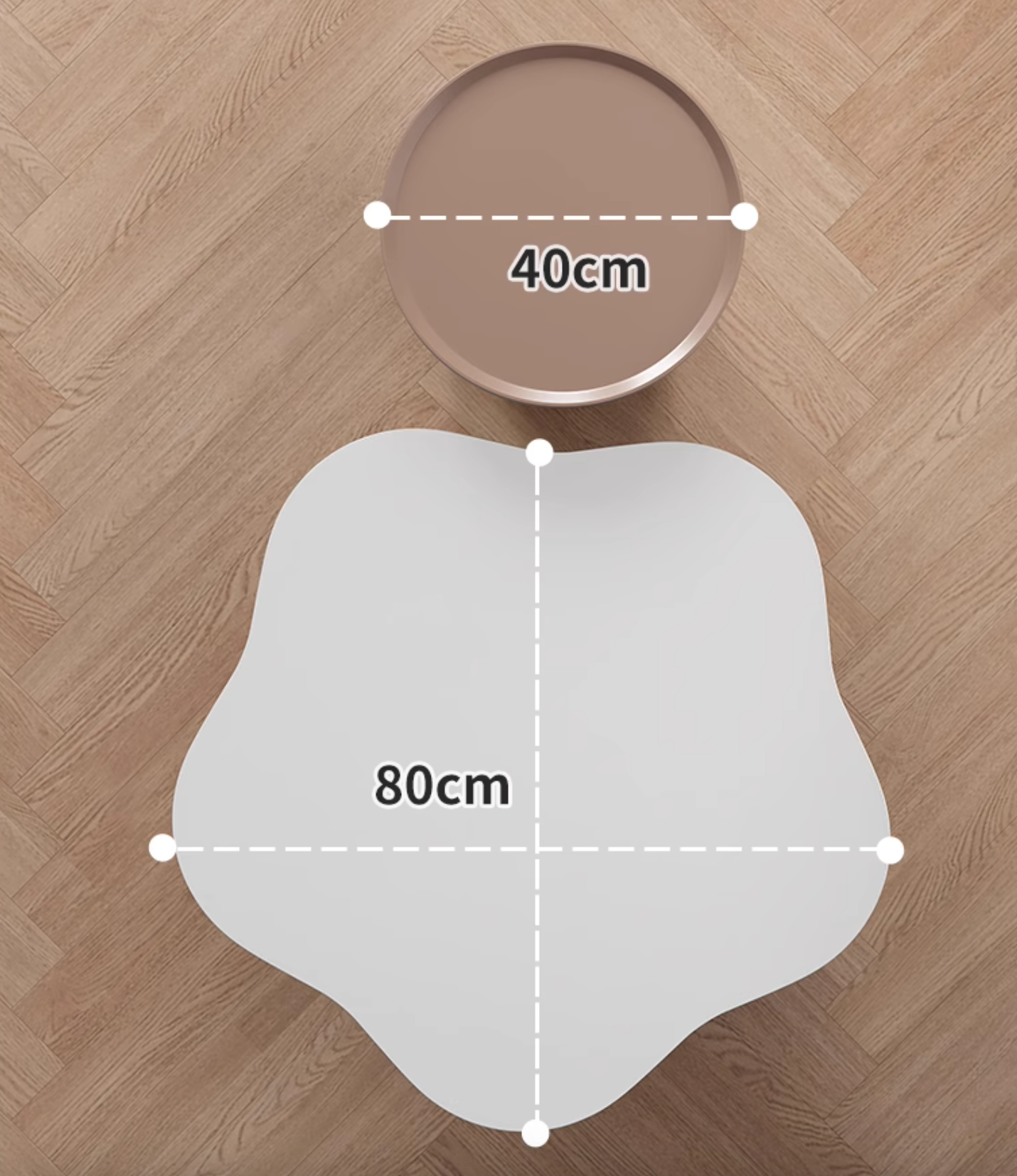 Lynn Blossoms Coffee Table Set| DC Concept