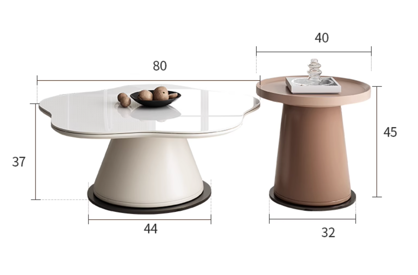 Lynn Blossoms Coffee Table Set| DC Concept