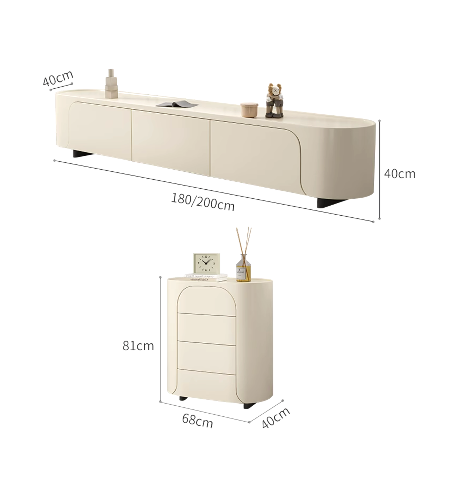 Rebecca B86 TV stand, Sideboard| DC Concept