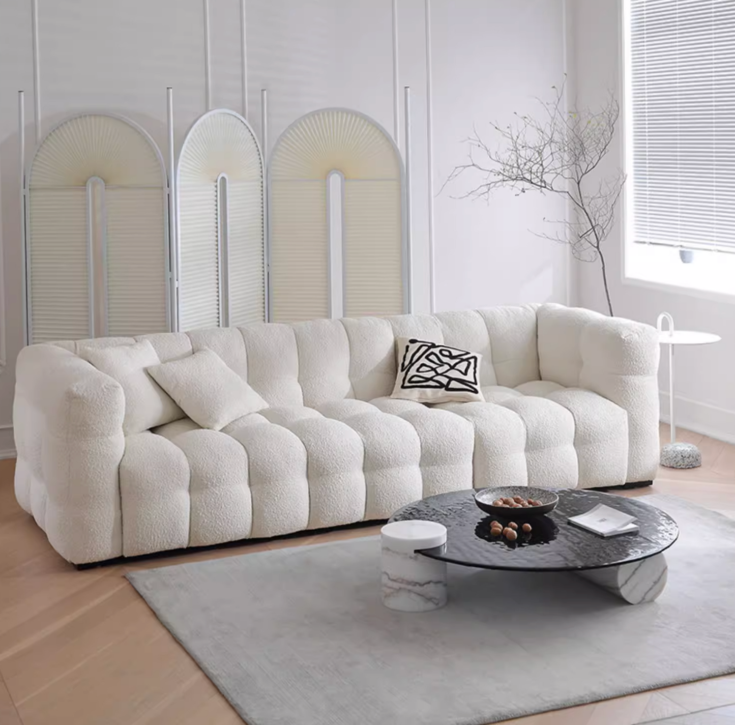 Baxter Coffee Table, Wave Top| DC Concept