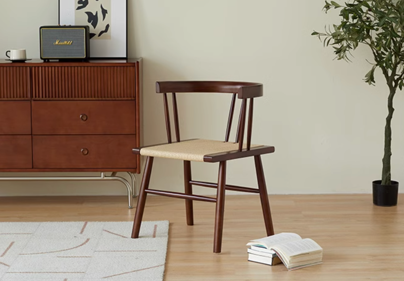 Eenoch Dining Chair, Rattan
