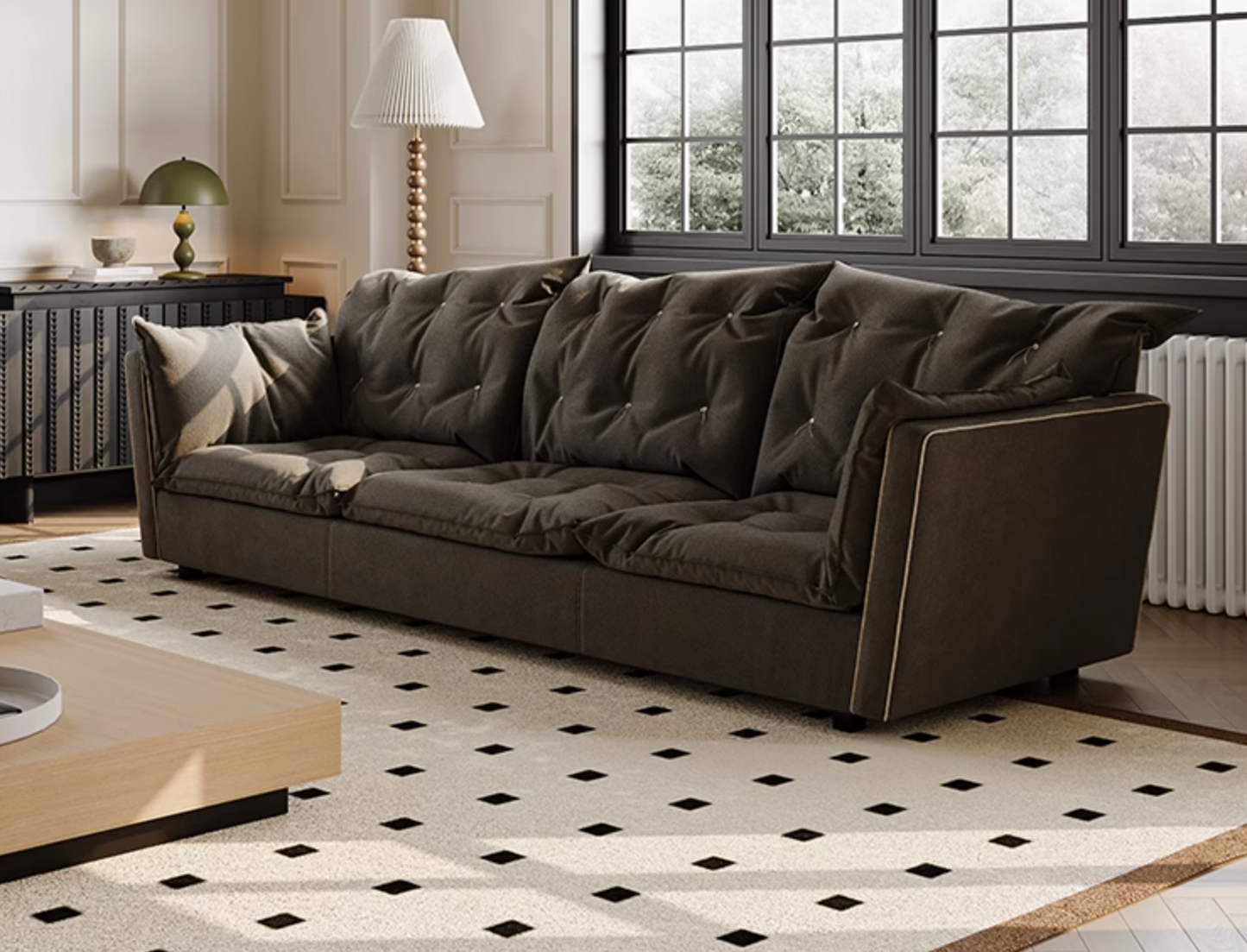 Sorrento Armchair, Black