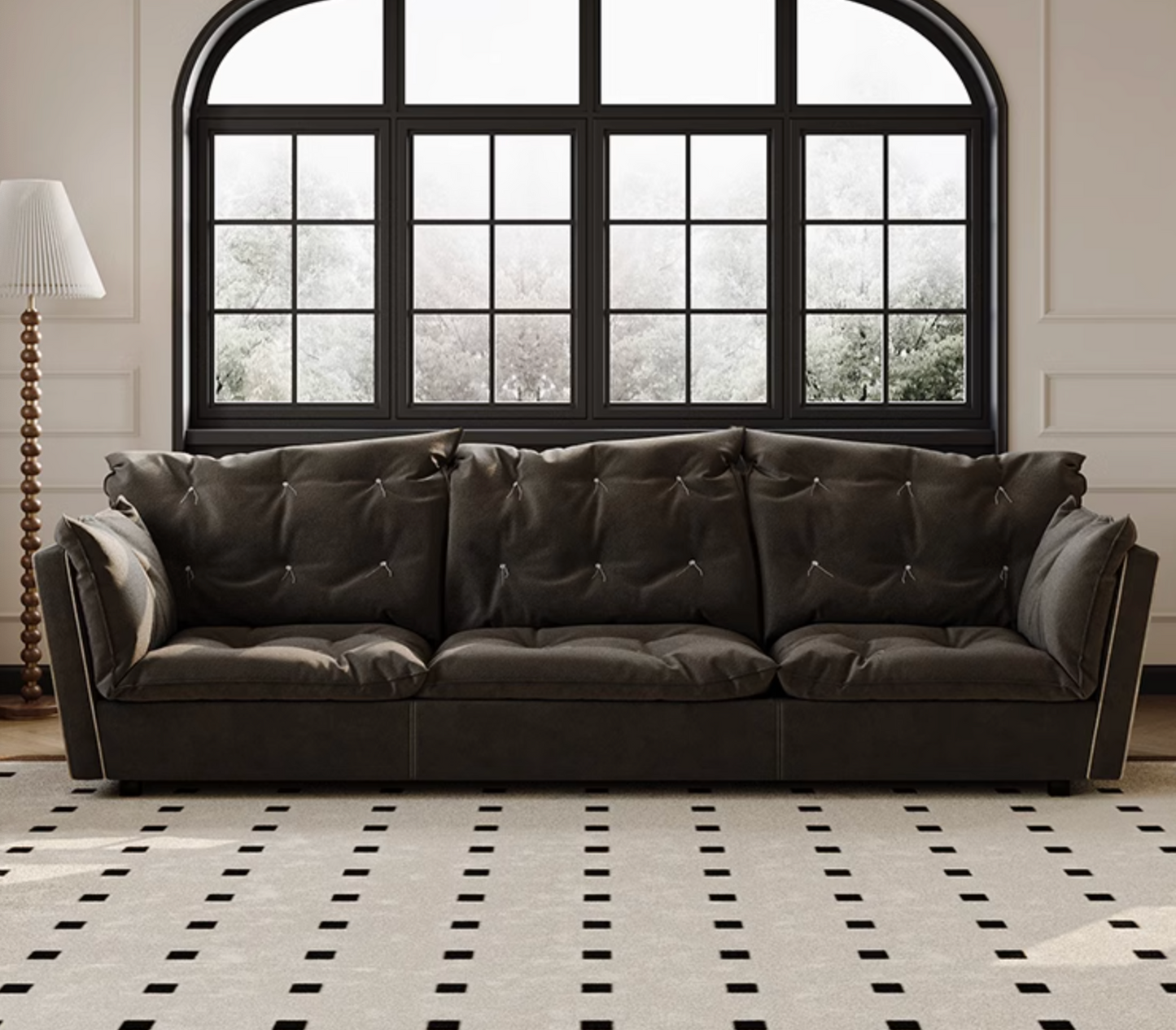 Sorrento Armchair, Black