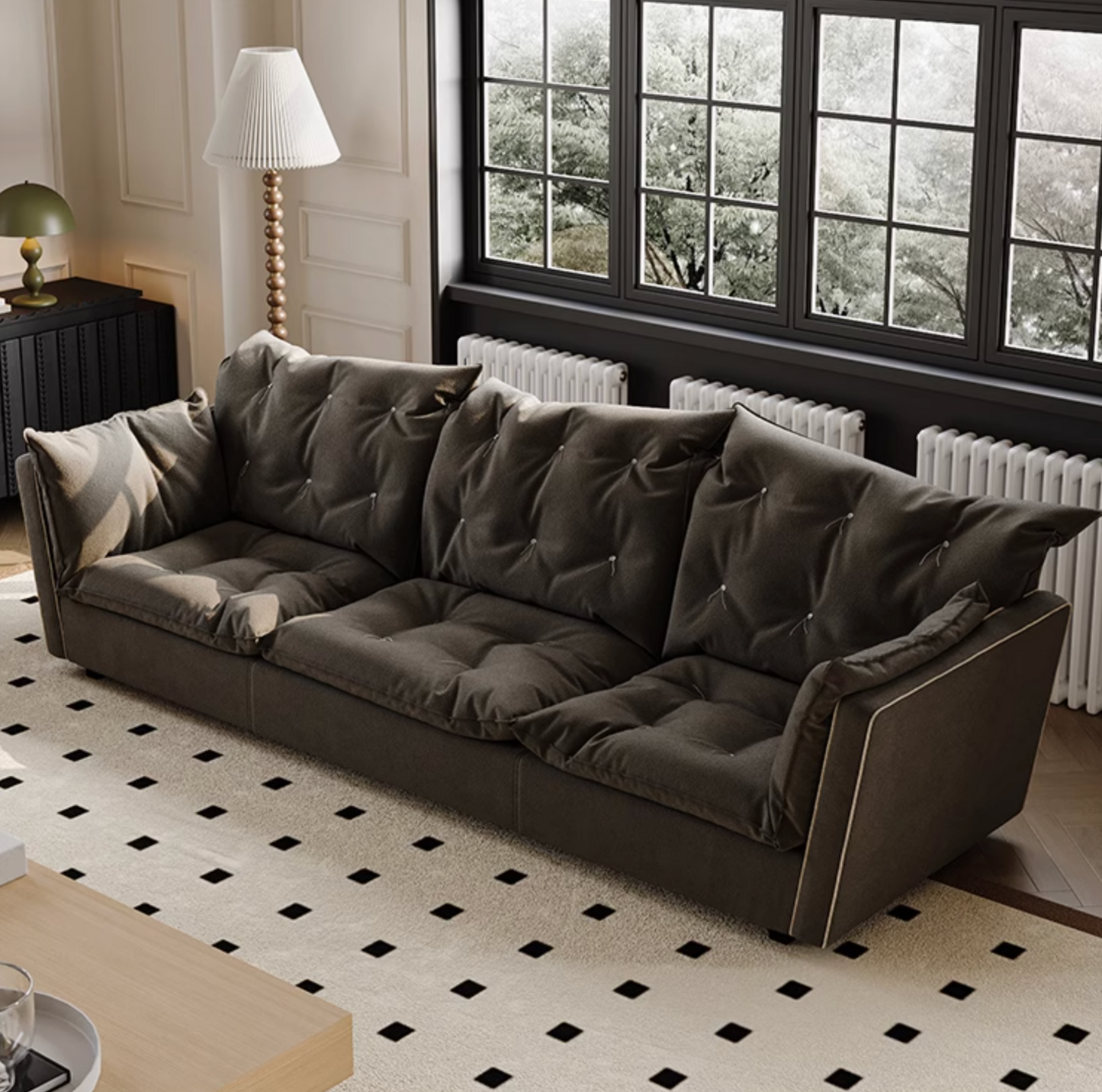 Sorrento Armchair, Black
