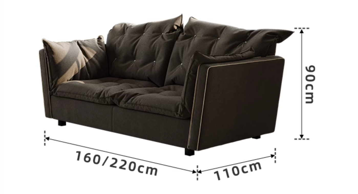 Sorrento Armchair, Black