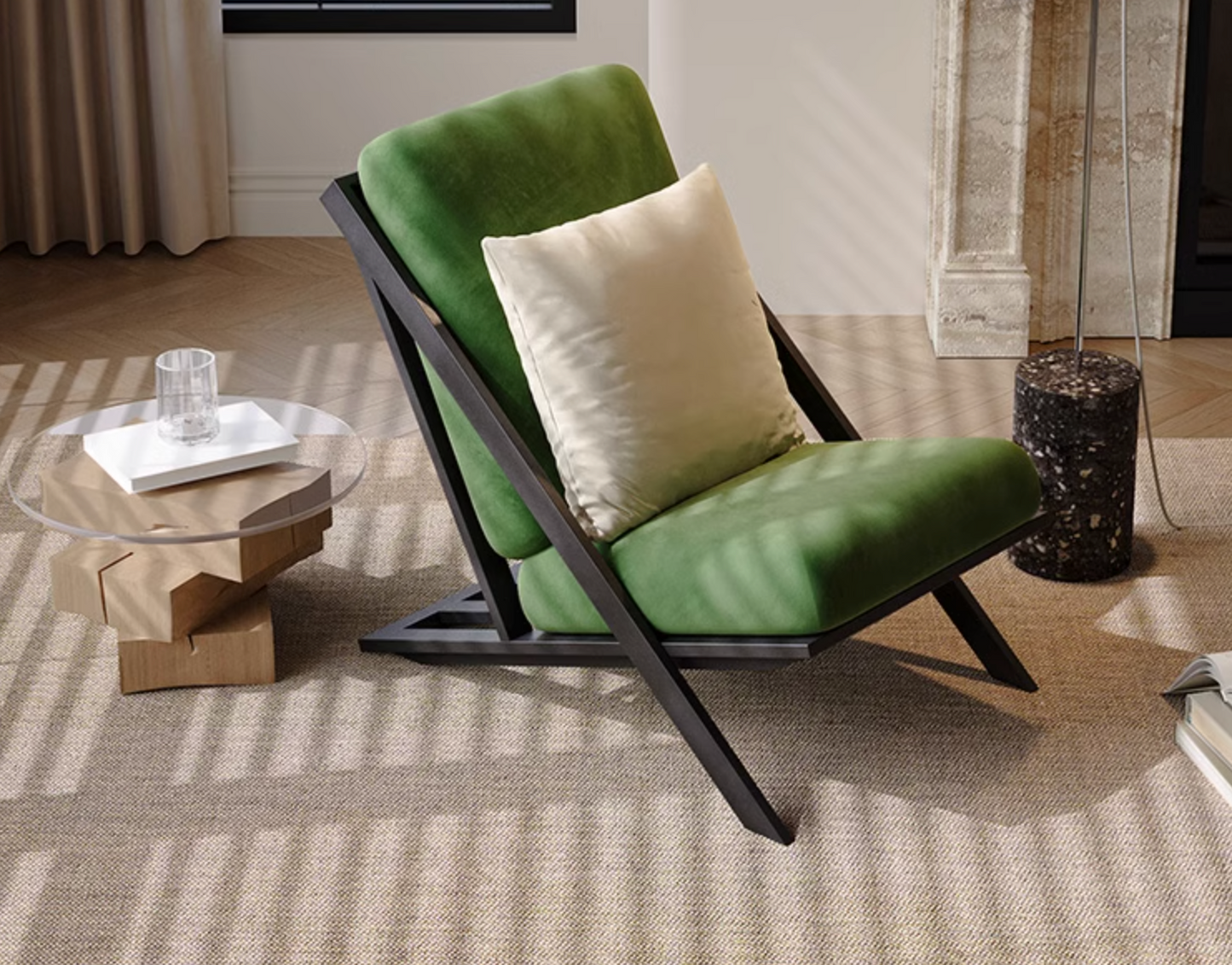 Andrea Armchair, Velvet