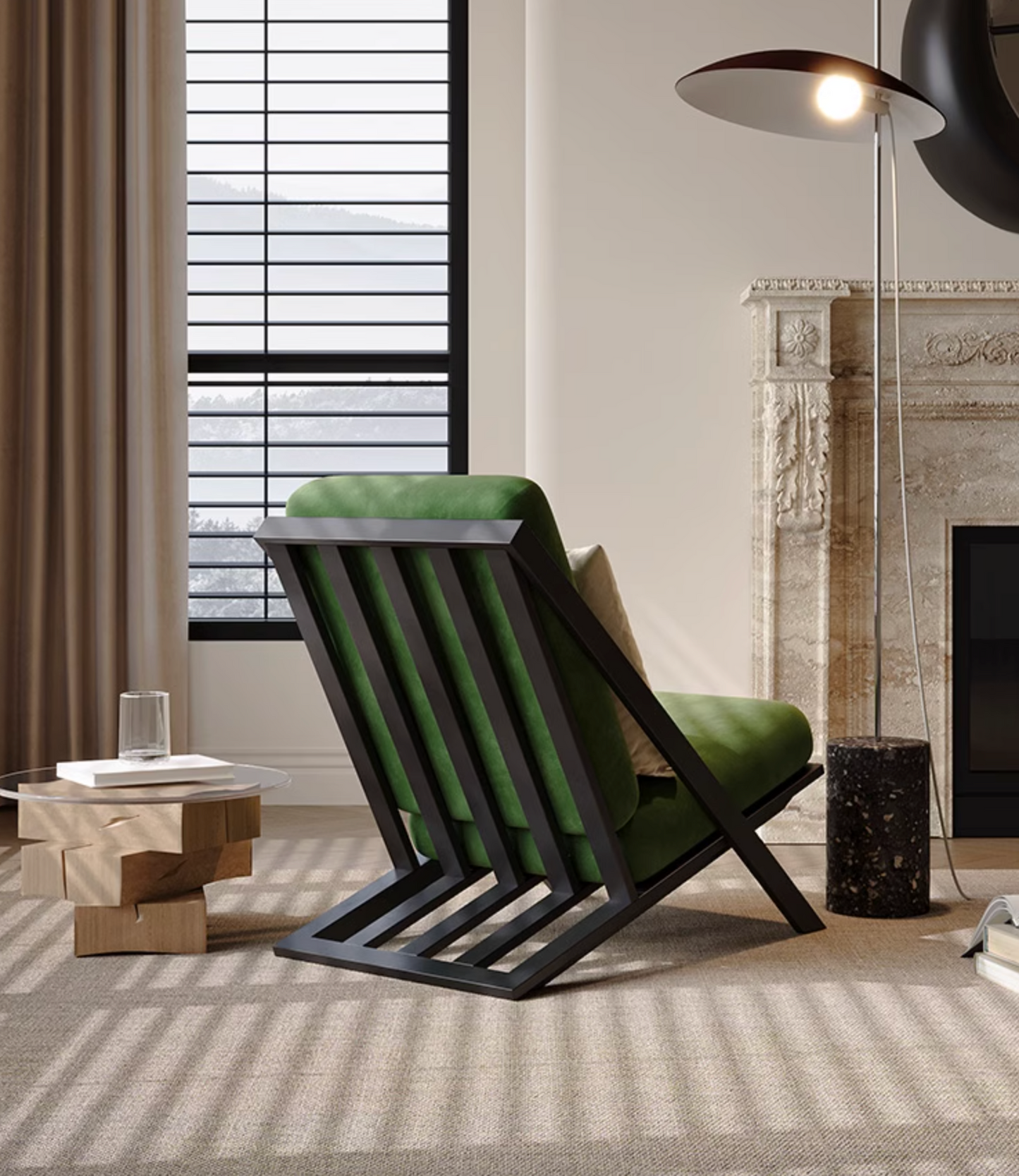 Andrea Armchair, Velvet
