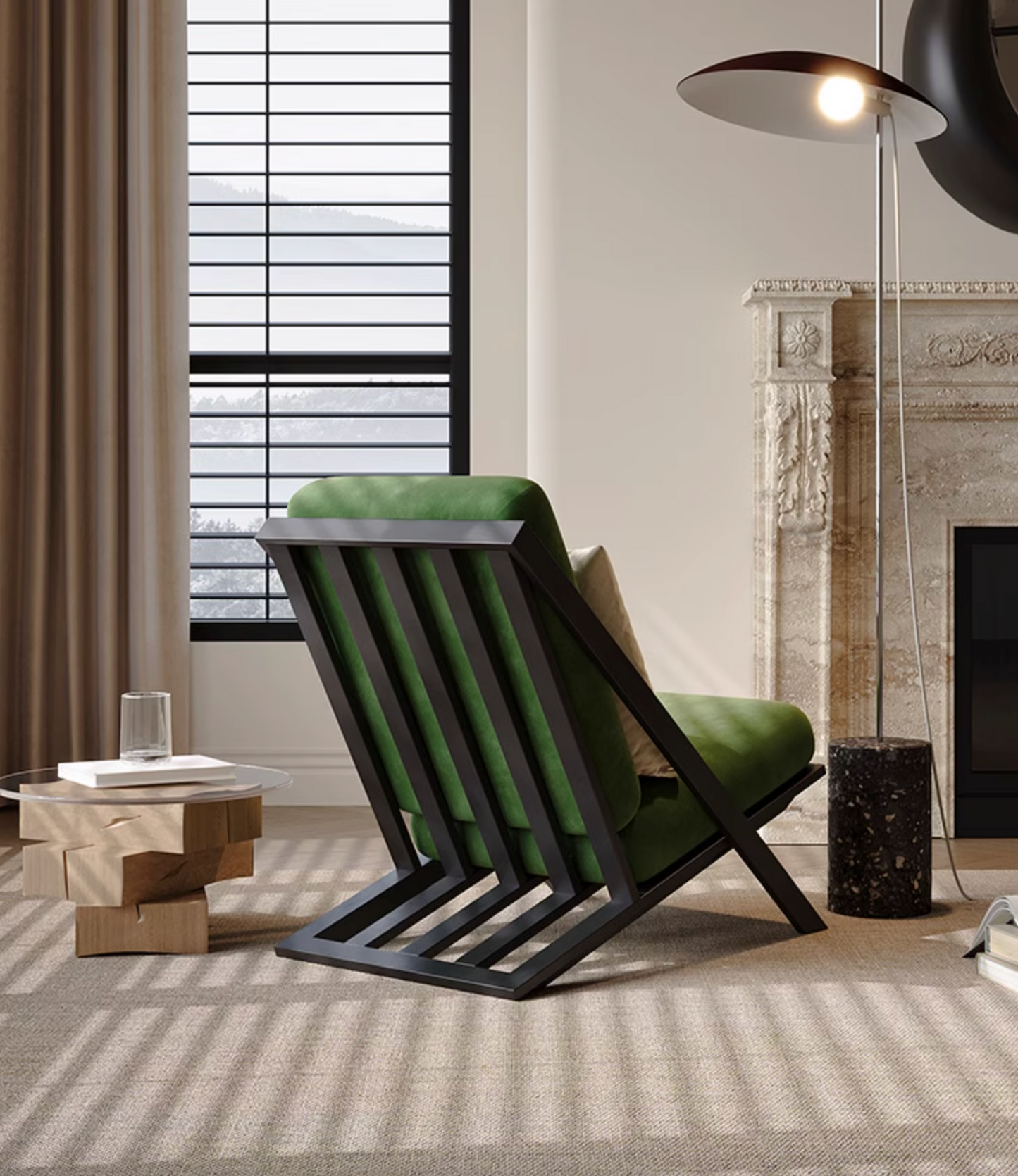 Andrea Armchair, Velvet