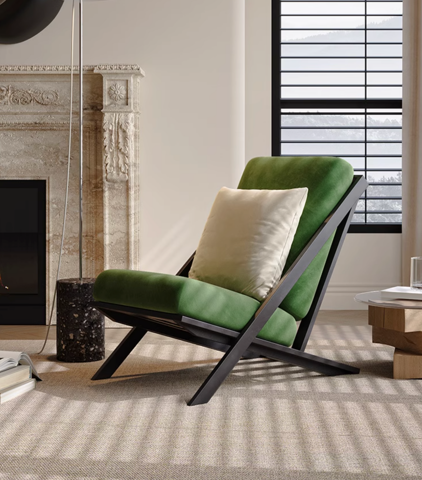 Andrea Armchair, Velvet