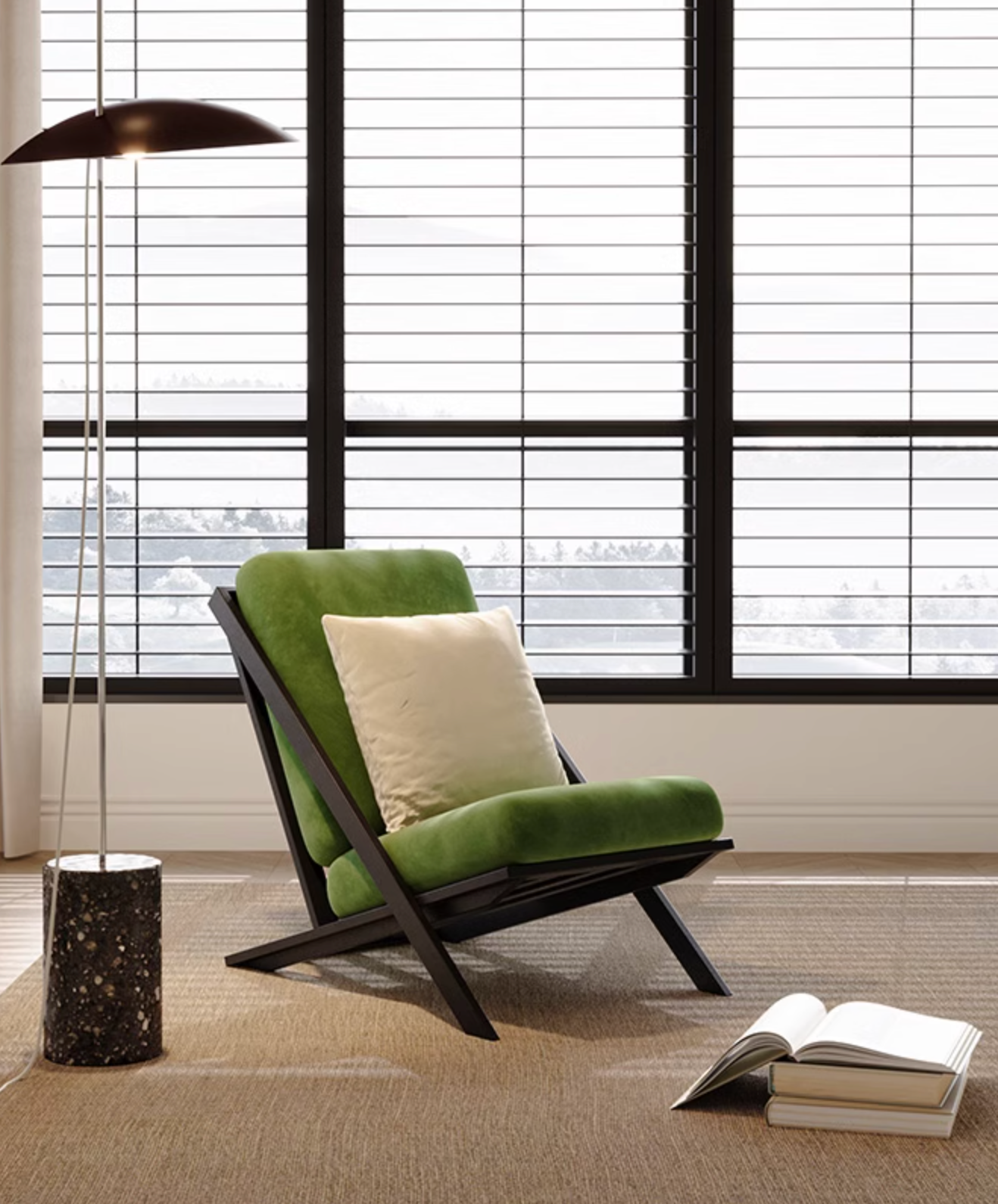 Andrea Armchair, Velvet