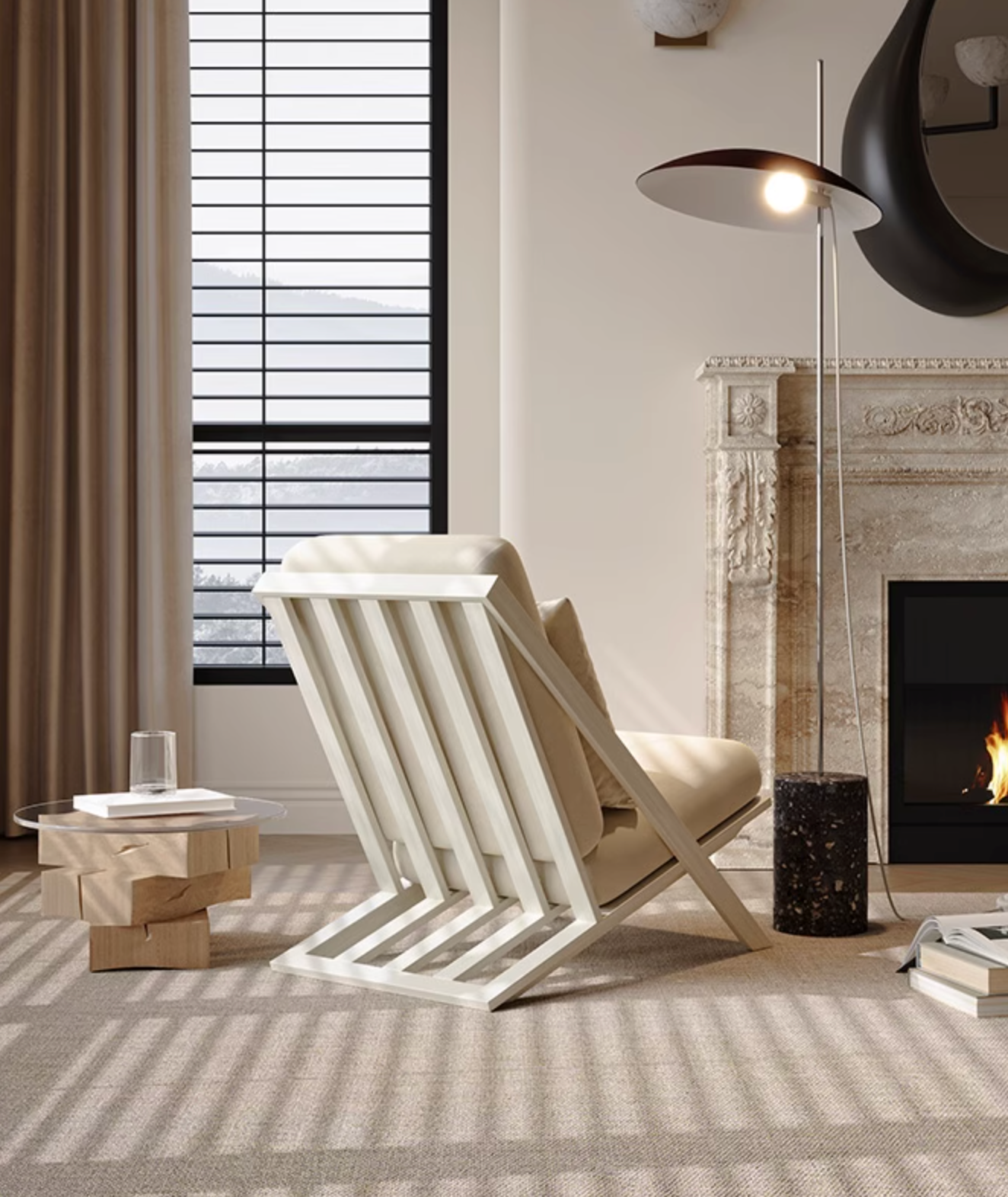 Andrea Armchair, Velvet