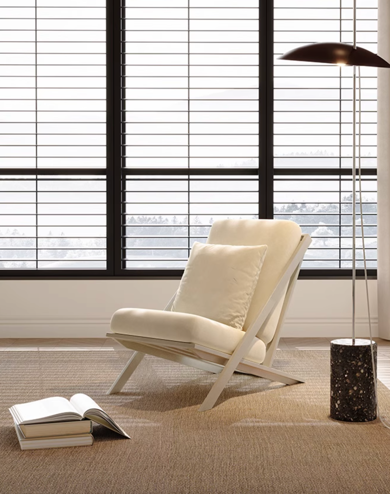 Andrea Armchair, Velvet