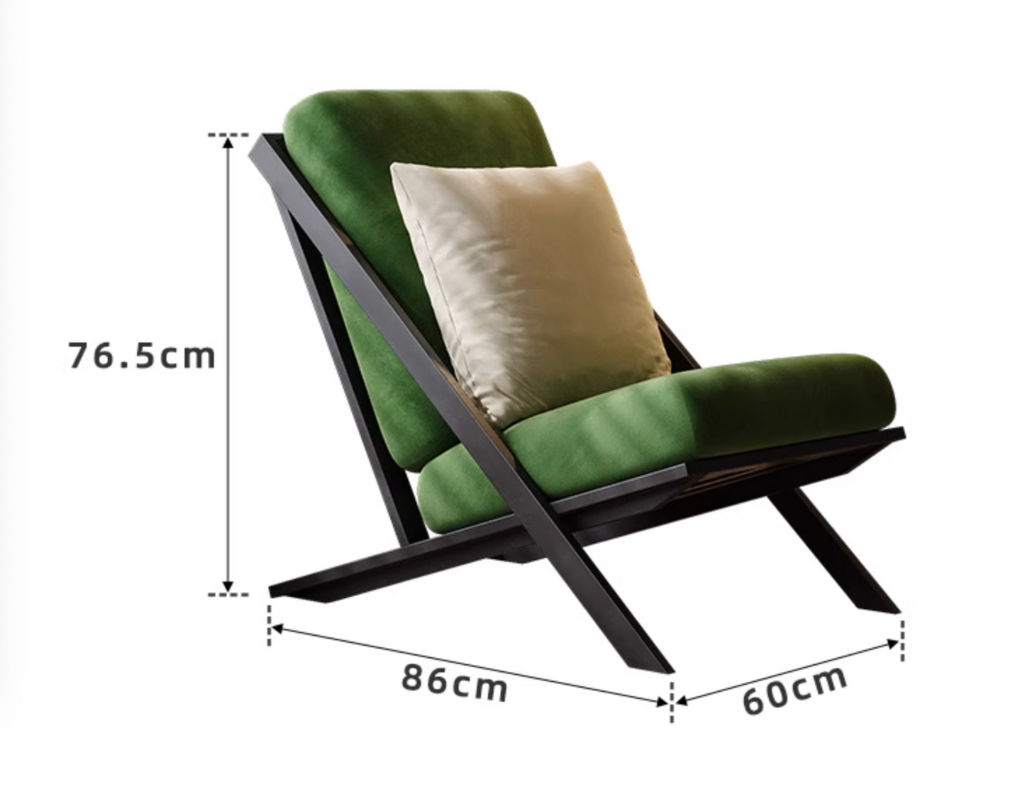 Andrea Armchair, Velvet