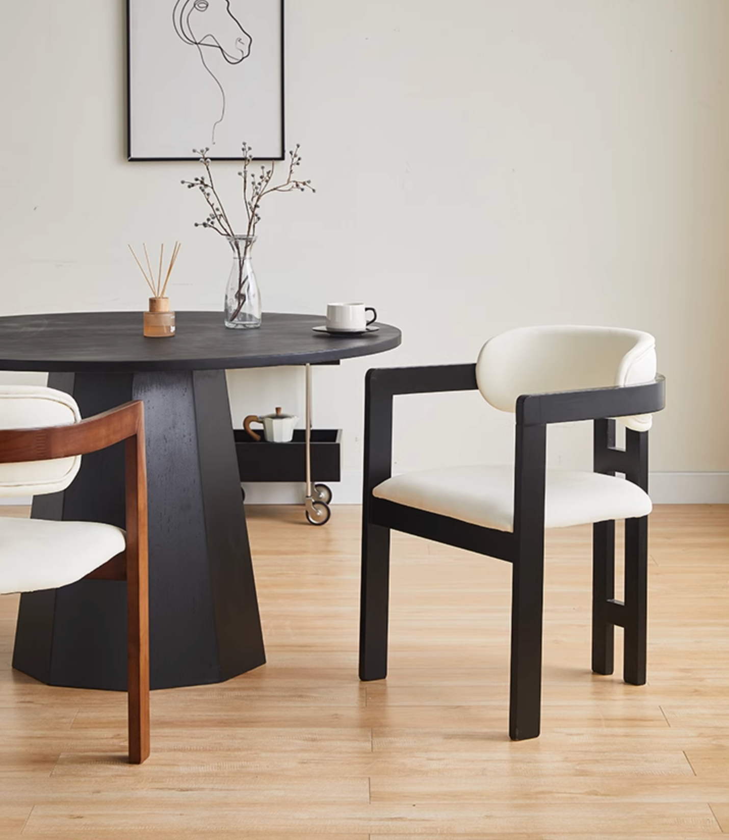 Sara Dining Chair, Wood
