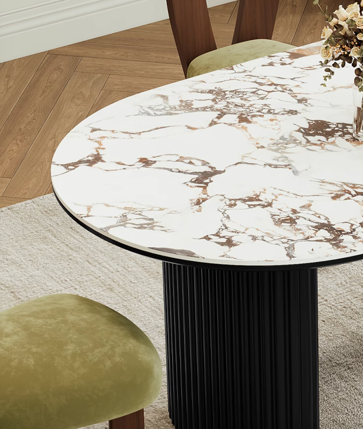 Escobar Dining Table, Sintered Stone
