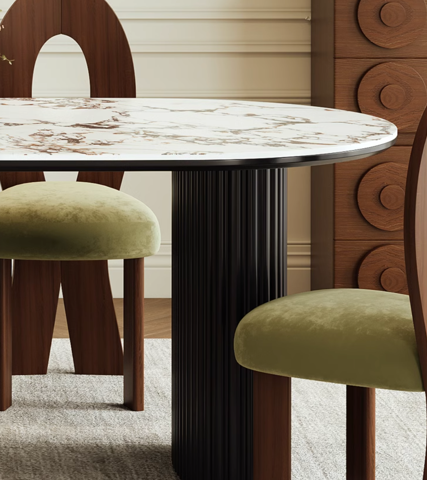 Escobar Dining Table, Sintered Stone