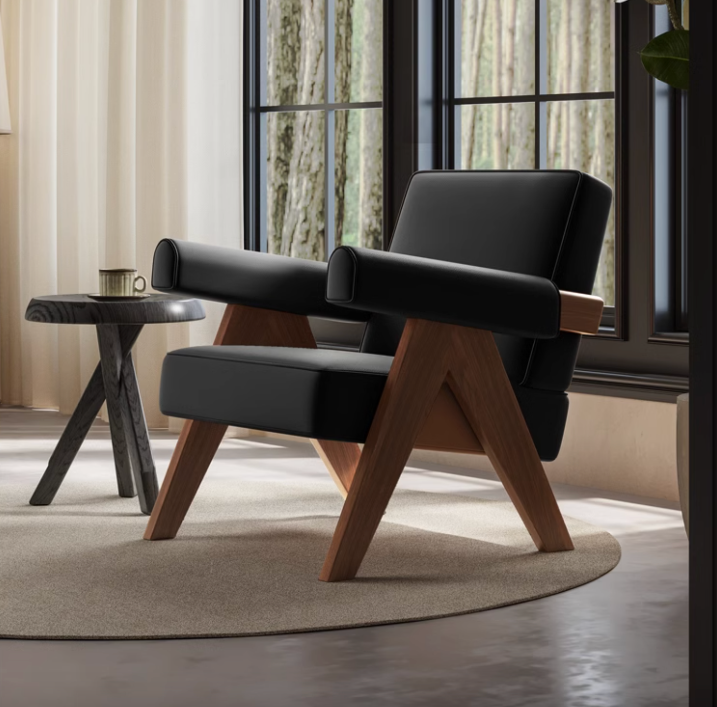 Deirdre Armchair, Leather