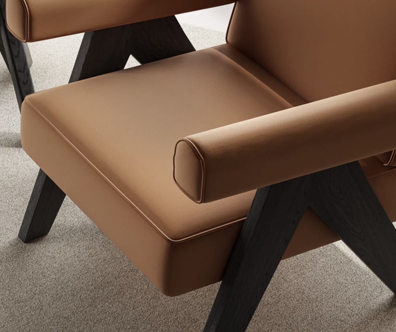 Deirdre Armchair, Leather