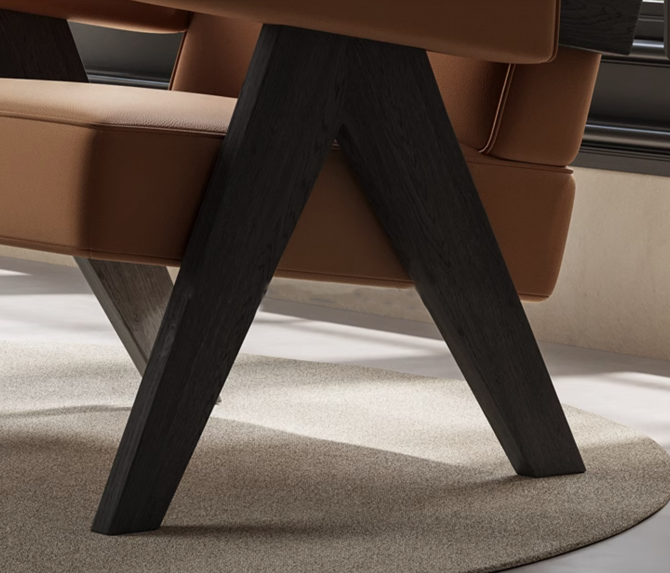 Deirdre Armchair, Leather