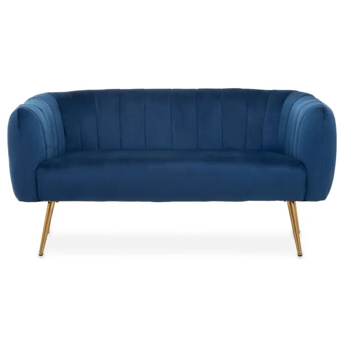 Luxemburg Two-Seater Velvet Sofa