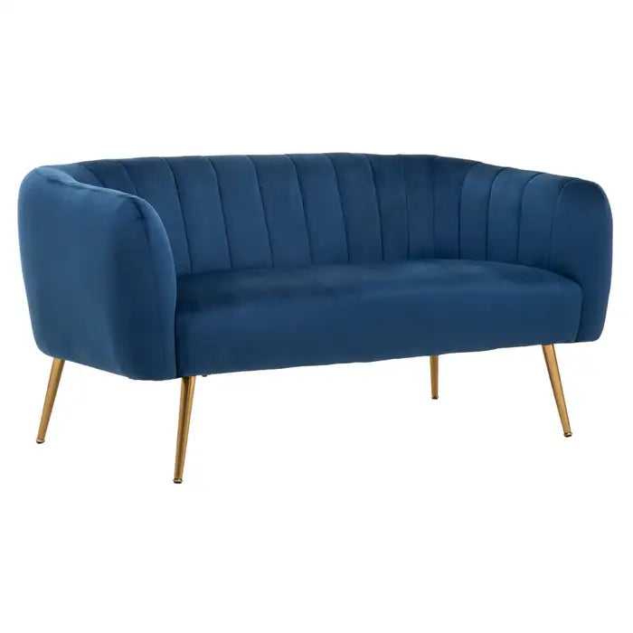 Luxemburg Two-Seater Velvet Sofa